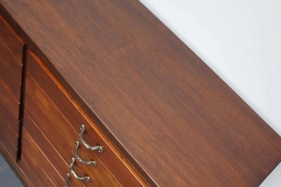 Image 1 of Mobiletto da farmacia/cassettiera in mogano britannico, anni '30