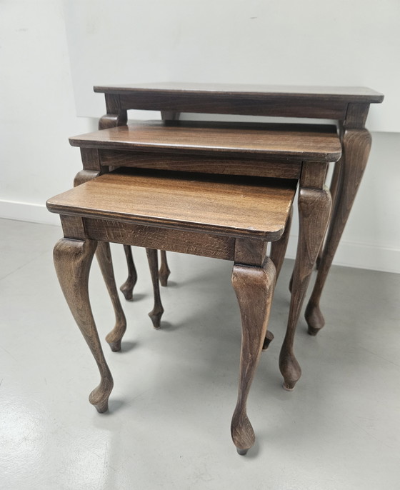 Image 1 of Queen Anne nesting tables