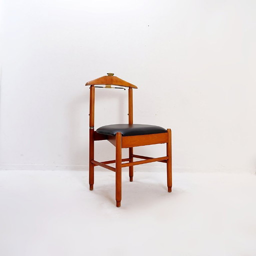 Mid-eeuwse stijl modern teakhouten nachtkastje van Fratelli Reguitti, Italië, 1960