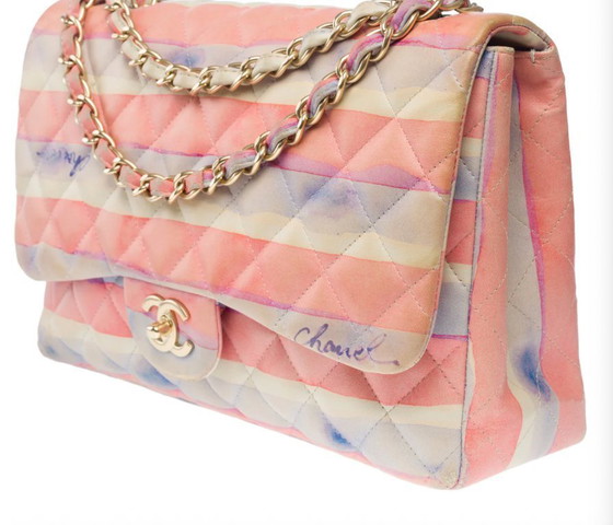 Image 1 of Sac CHANEL Timeless/Classique en Cuir Multicolore - 101723
