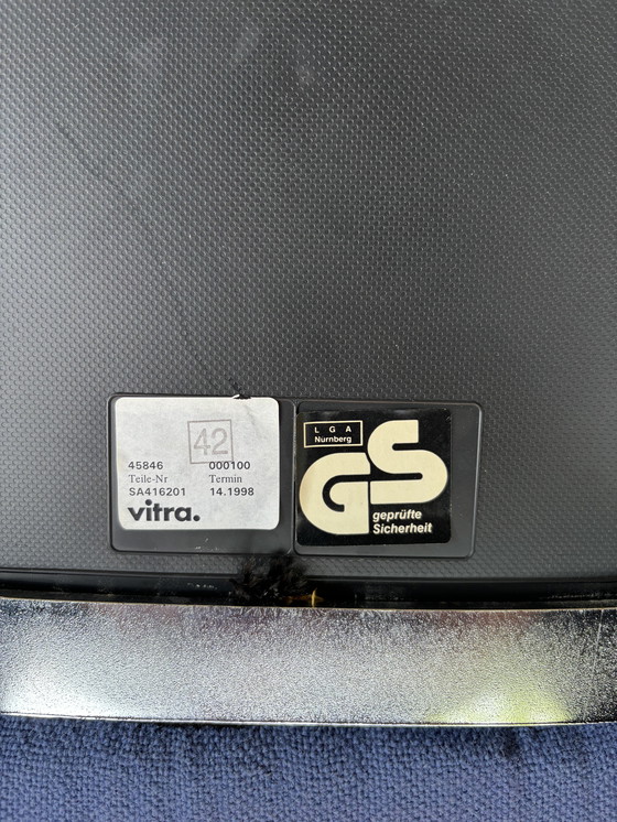 Image 1 of Vintage mid-century Vitra Visavis vergaderstoelen