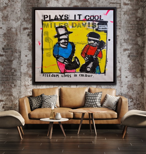 Original painting Hamelink: Freedom Lives in Color