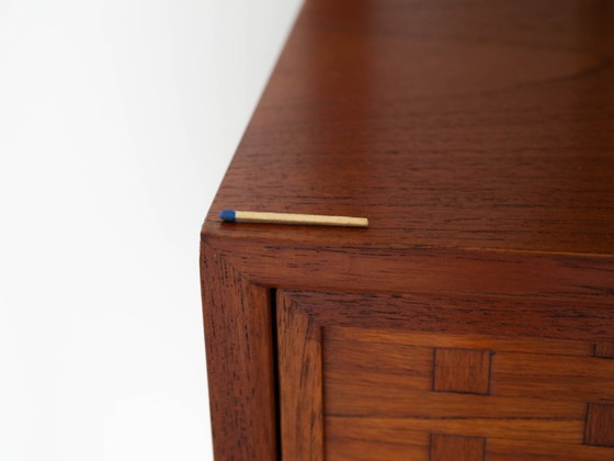 Image 1 of Teakhouten wandrek, Deens design, jaren 60, ontwerper: Poul Cadovius