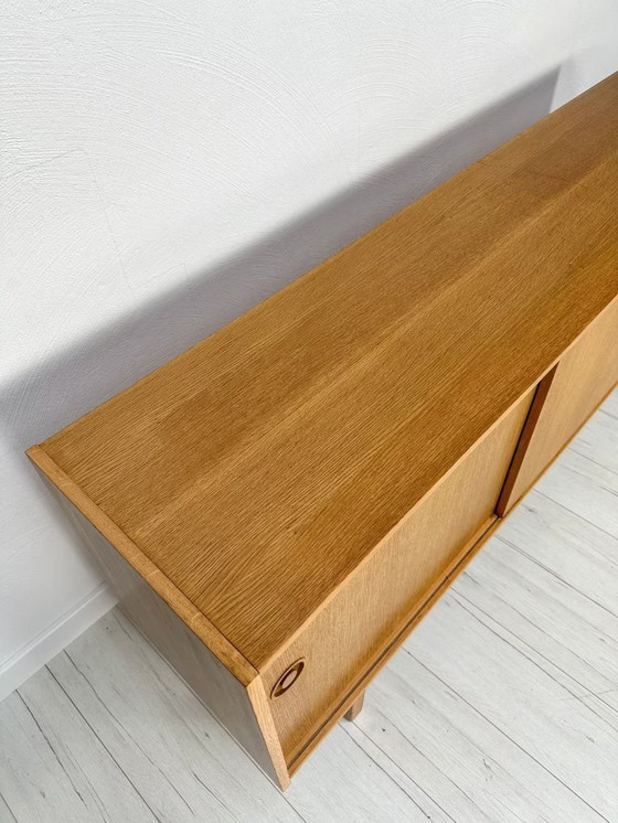 Image 1 of Vintage Scandinave Erik Wørts pour IKEA Chêne Buffet 60's 70's