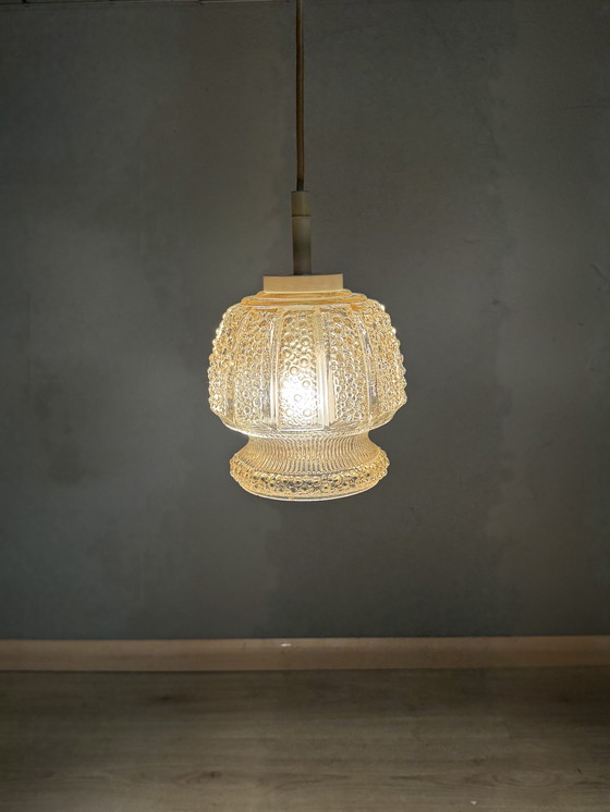 Image 1 of Atmospheric Vintage Ceiling Lamp With Bubble Glass