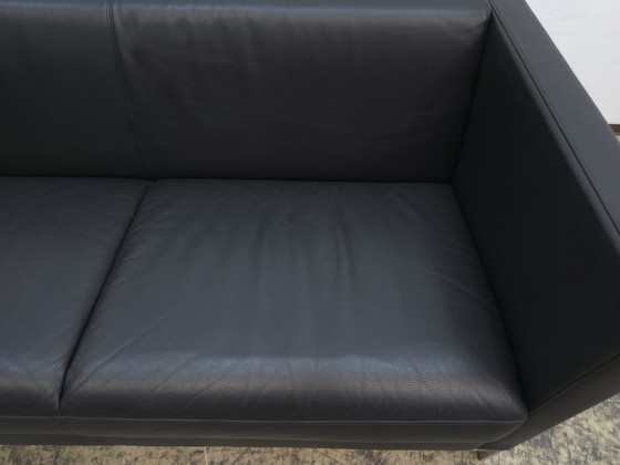Image 1 of Walter Knoll Foster Set Black Designer Sofa Leather Sofa Couch
