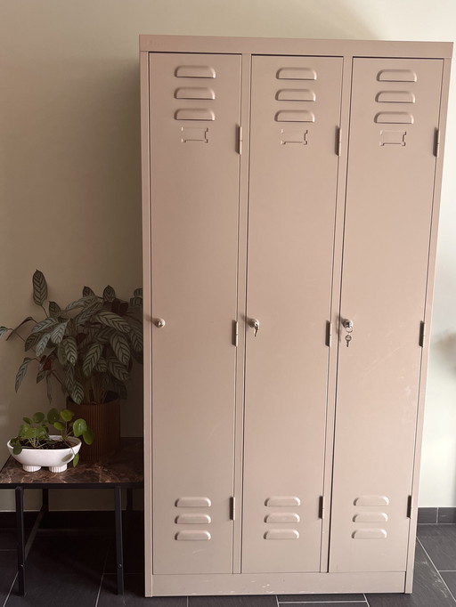 Vintage locker cabinet