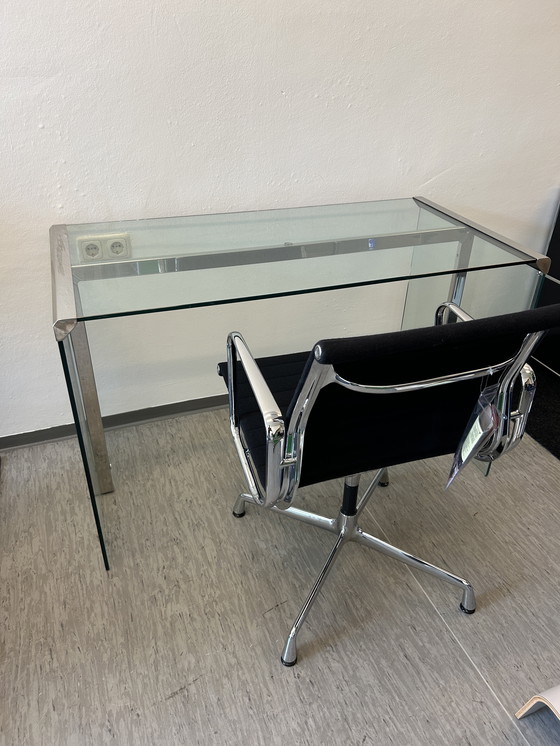 Image 1 of Gallotti & Radice - Desk/Console - President Scrivania - Glass/Chrome