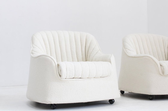 Image 1 of Set vintage Cassina Ciprea fauteuils Tobia Scarpa