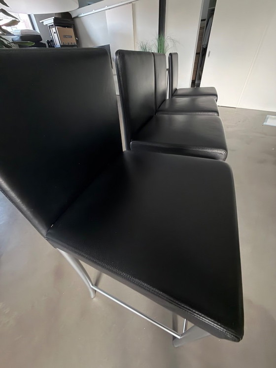Walter Knoll - Jason Barstool – Barkrukken, Leather, Metal (photo 6 of 8)