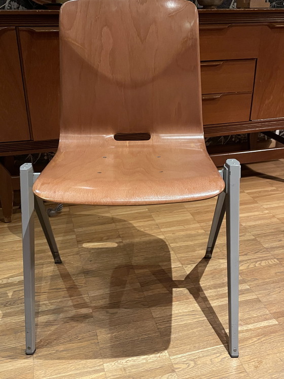 Image 1 of Set van zes authentieke Pagwood Pagholz stoelen in uitstekende staat.