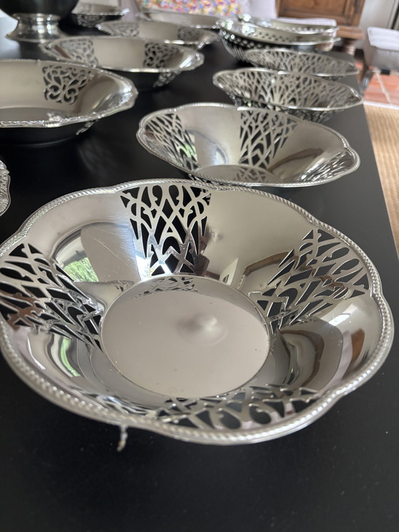 Image 1 of Collection of vintage Alessi tableware