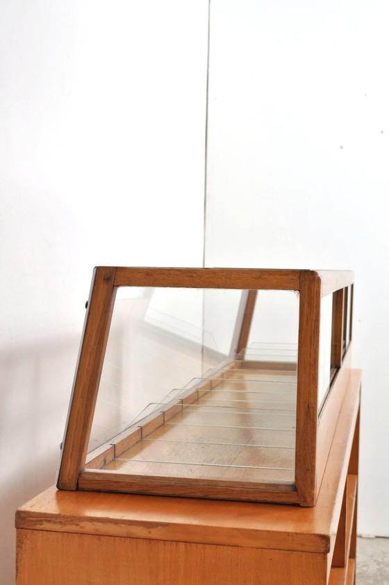 Vetrina da negozio / Vetrina da fornaio antica di Minks, anni '20 – Vetrine, Glass, Wood (photo 13 of 15)