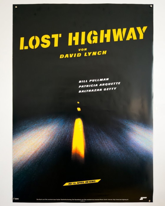 Image 1 of Lost Highway – 1997 – David Lynch – 118,90 × 84,10 cm – Affiche originale d'époque – Allemagne