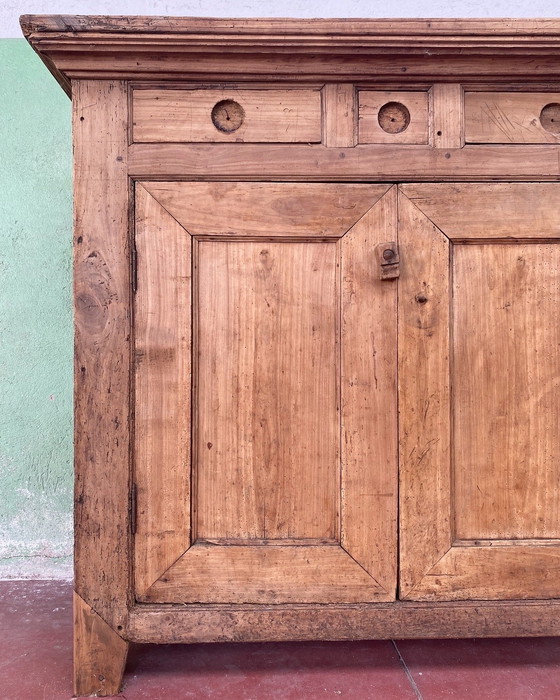 Image 1 of Credenza bassa rustica italiana del 800
