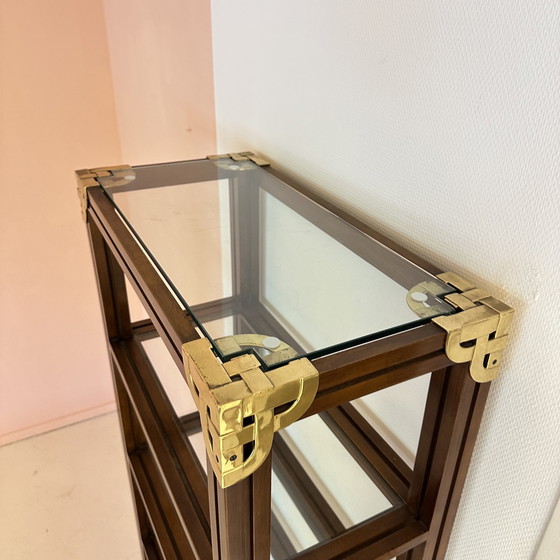 Image 1 of S.T. Valenti vitrine kast hout glasplaten