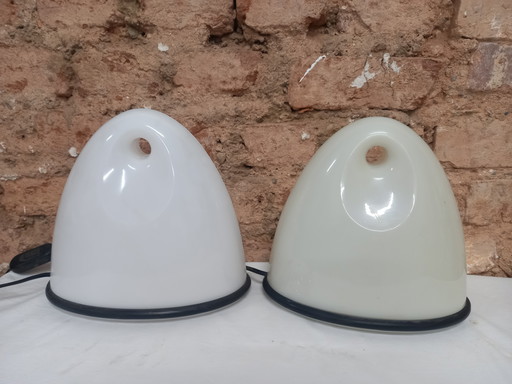 Coppia Di Lampade Da Tavolo Ialea Produzione Guzzini