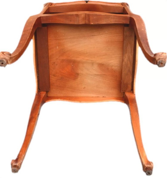 Louis XV style cherry wood bedside table, 36x21x73cm – Nightstands (photo 4 of 8)