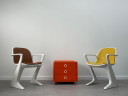 7 x Ernst Moeckl Kangaroo chairs / Z-chairs for Horn, Germany, 1970s