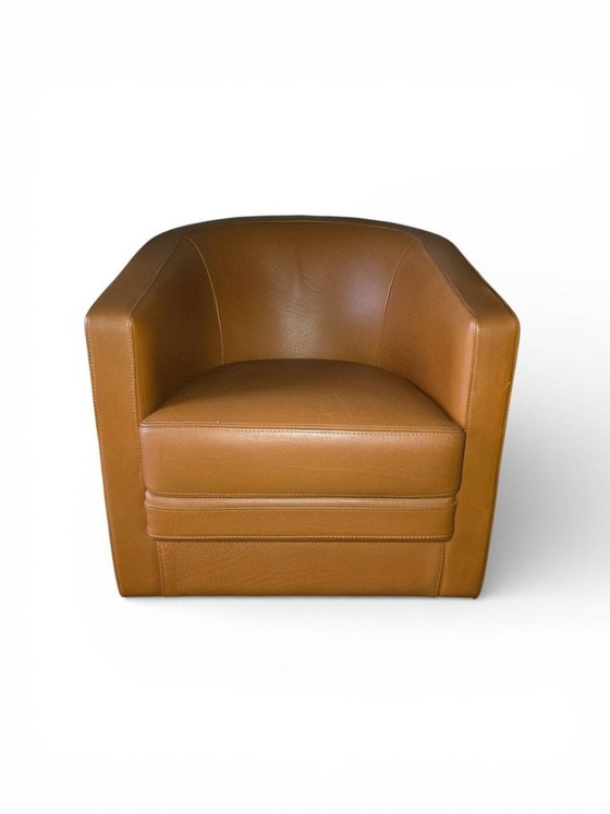Bournas Paris Club Chair in Camel Leather – Armchairs (photo 5 of 5)