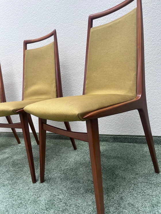 Image 1 of Ensemble de 6 chaises de salle à manger Casala du Mid Century - Design original des années 1960