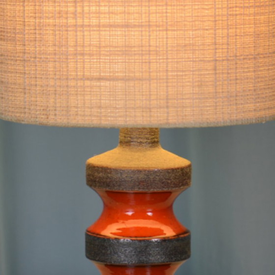 Image 1 of Lampe de table en céramique style années 50