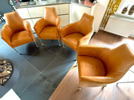 Eetkamer lounge stoelen Bert Plantagie