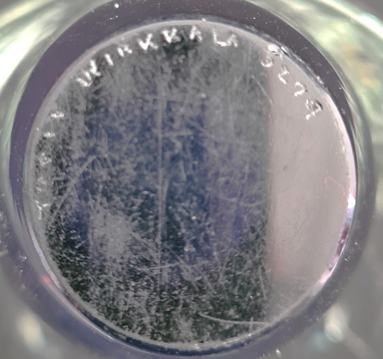 Image 1 of Fins Design Vintage Blauw Vaasje