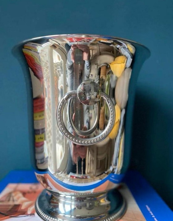 Image 1 of Jean Couzon stylish vintage Champagne wine cooler