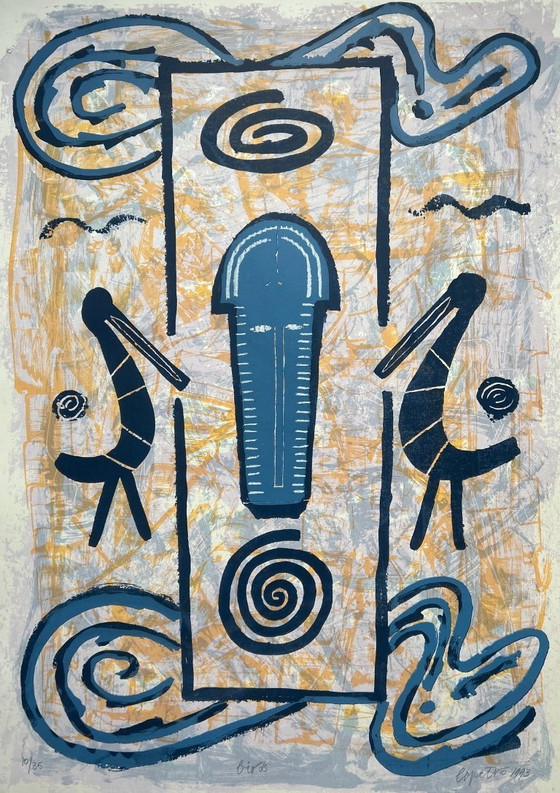 Image 1 of Sérigraphie Bettina Lopetro