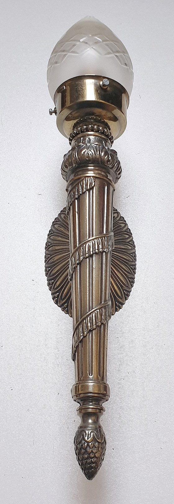 Image 1 of 2 lampade da parete / torce in stile Art Déco Impero