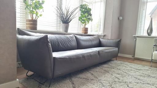 Jess sofa Old Glory, 290 wide, brown leather