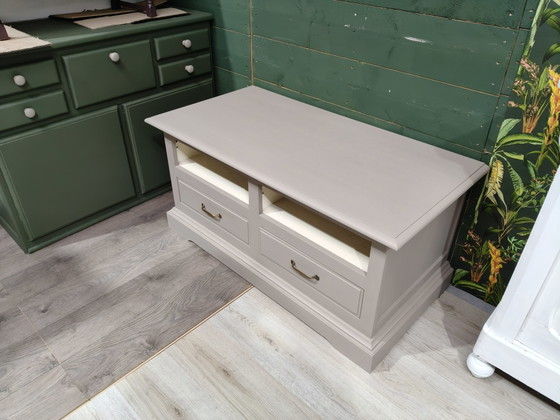 Image 1 of TV cabinet with 2 drawers