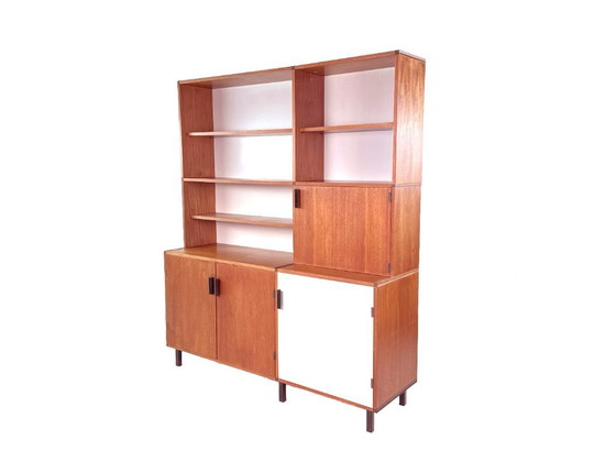 Pastoe Made To Measure Wandmeubel Van Cees Braakman – Boekenkasten, Plastic, Wood, Vintage (photo 3 of 8)