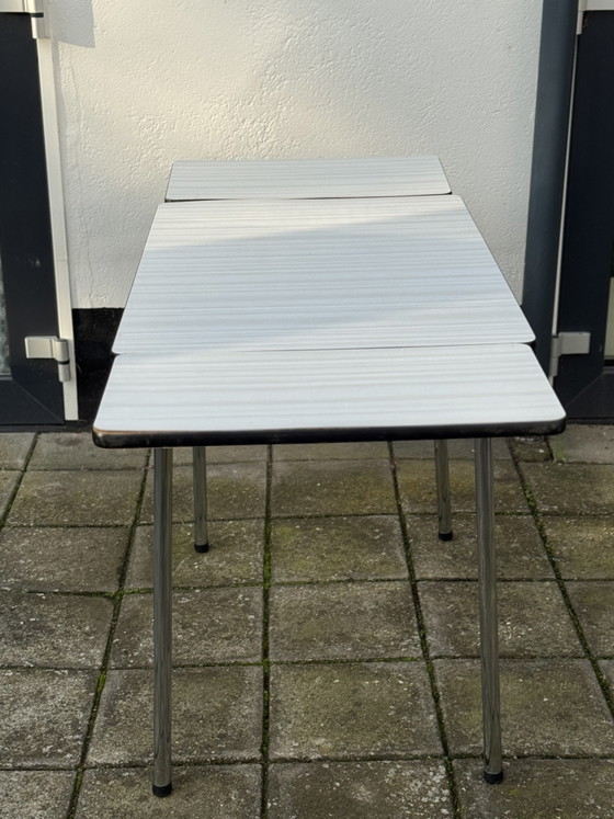 Vintage Laminate Dining Table and Chairs – lamine (photo 15 of 15)
