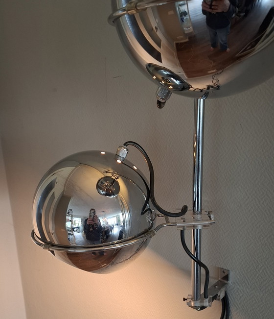 Image 1 of Chromen Gepo Wandlamp 