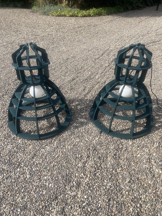 Image 1 of 2x Lampada a sospensione No. 19 XL Pet Felt di Het Lichtlab