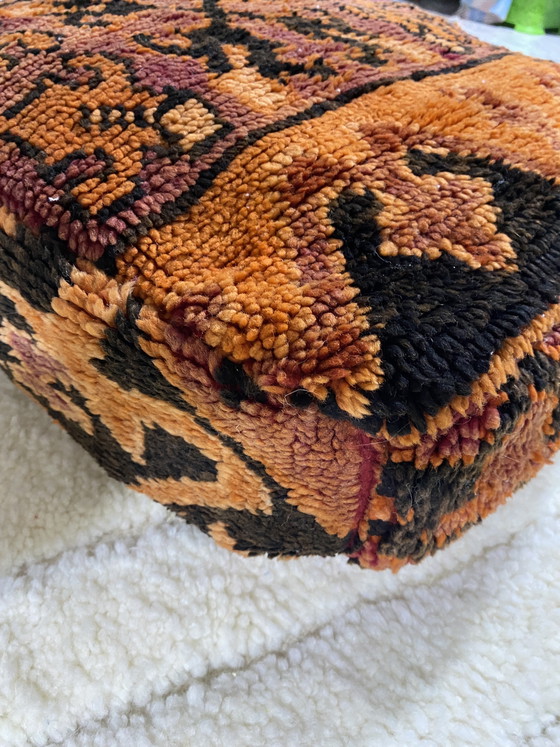 Image 1 of Puf bereber (100% hecho a mano)