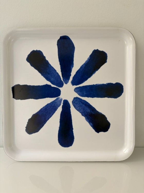 Ikea SOMMAR 2016 Tablett Jennifer Idrizi Blau Weiß – Tischdekoration, Plastic (photo 4 of 8)