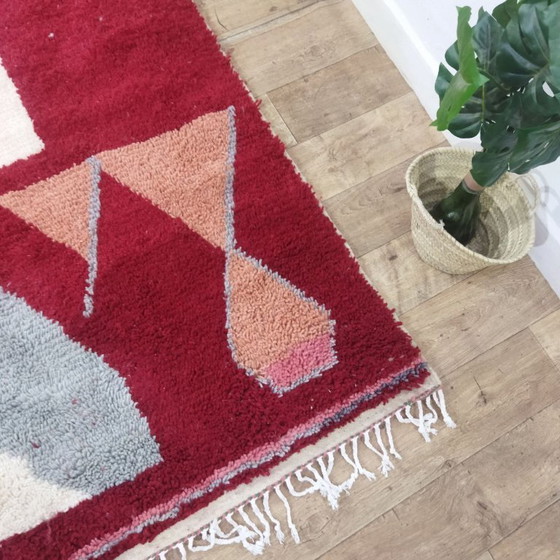 Image 1 of The Red Soul of the Atlas Berber Wool Rug