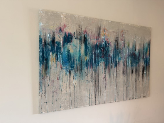 Color Rain - Ingeborg Herckenrath, Atelier Paint-Ing – Paintings & Drawings, Canvas (photo 3 of 6)