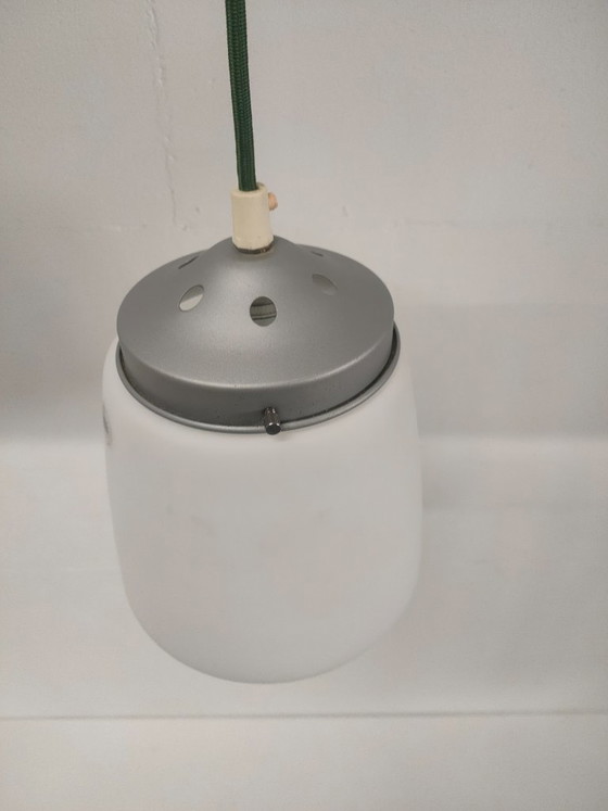Lampada a sospensione vintage IKEA (Modello T942, design scandinavo). – Plafoniere, Vetro, Altro (photo 8 of 15)