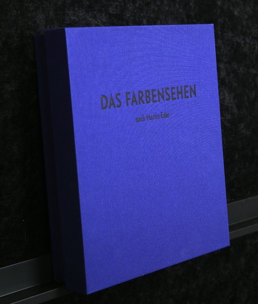 Signed Object Box “Color Vision – Martin Eder – The Hypnotic Method of Binocular Spectral Induction”