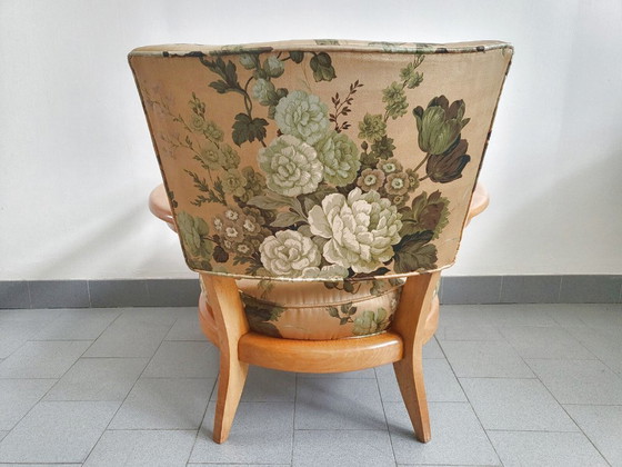 Image 1 of Vintage fauteuil uit de jaren 50, model SK40 of SK250, ontworpen door Etienne-Henri Martin voor Steiner.