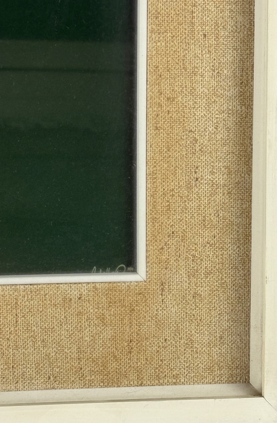 Image 1 of Amleto Dalla Costa, serigrafía original enmarcada, Milán, Italia, años 80