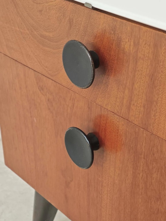 Comodino di Jindrich Halabala per Up Zavody 1950 – Comodini, Wood, Art Deco (photo 15 of 30)