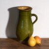 Antique folk glazed pottery jug – Central Europe, circa 1930 – Crockery, Rustic (photo 9 of 40)