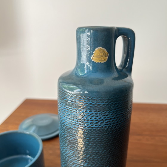 Image 1 of Vintage Scandinavian vase and pot, Ingrid Atterberg for Upsala Ekeby, Sweden, 1960s