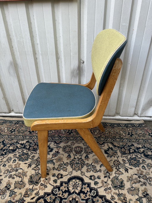 Vintage Jaren 60 mid- Century eetkamerstoelen