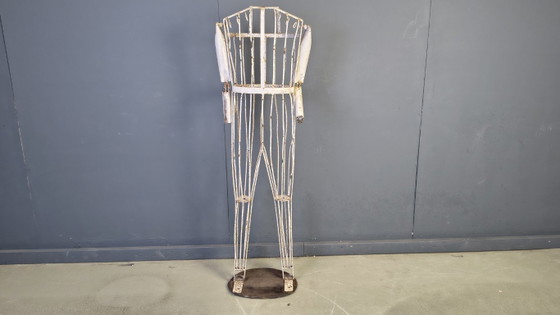 Image 1 of Vintage metal wire mannequin, 1930 